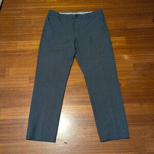 GREG NORMAN MEN'S CASUAL PANTS-HEATHER GREY 38 x 32-EXCELLENT CONDITION